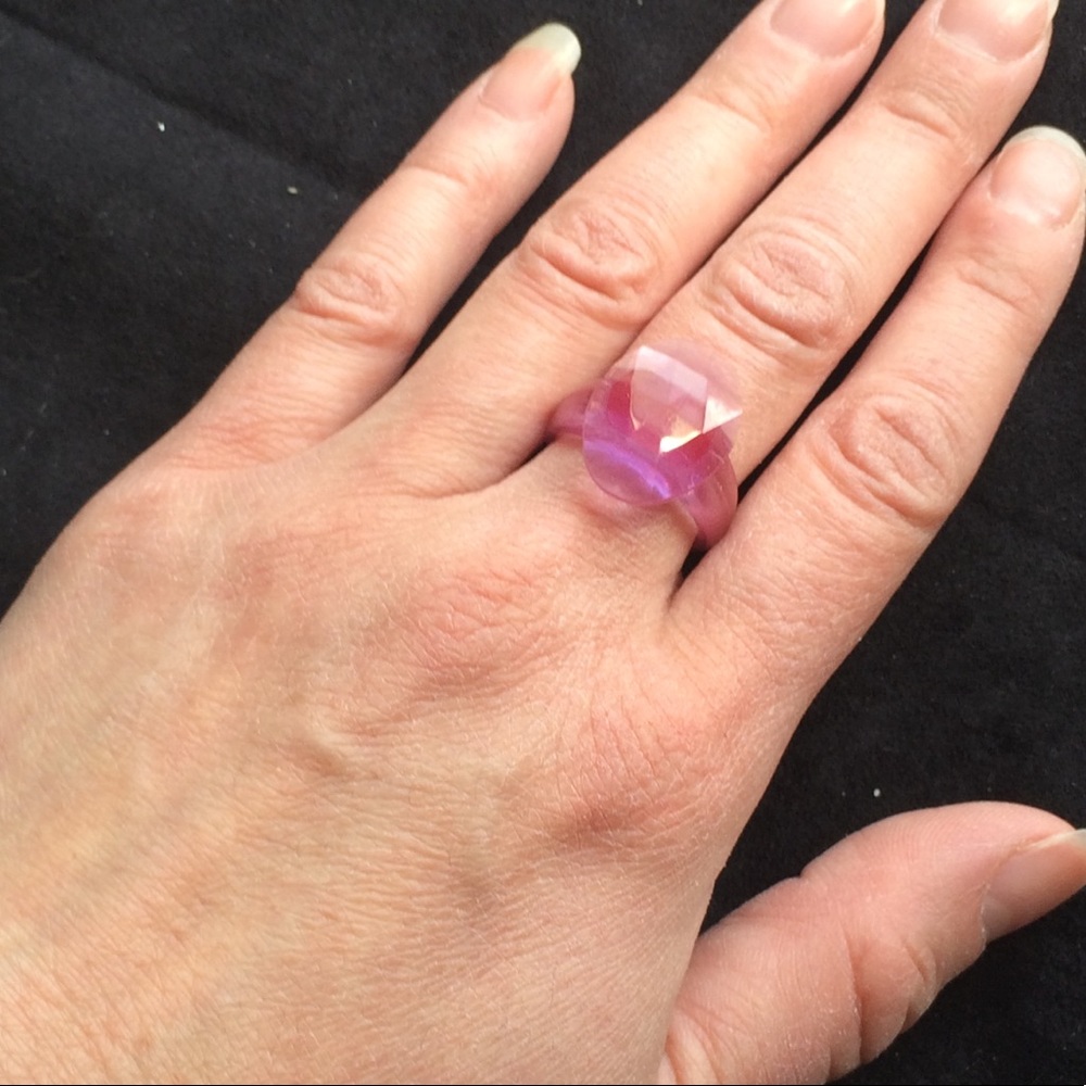 Faceted Jelly Ring